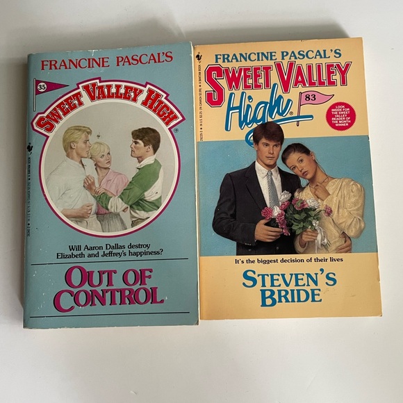 Sweet Valley High 6 book lot - Picture 3 of 9